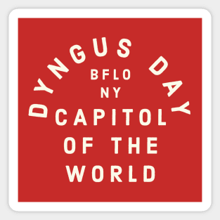 Dyngus Day Capitol of the World Buffalo NY Polish Vintage Sticker